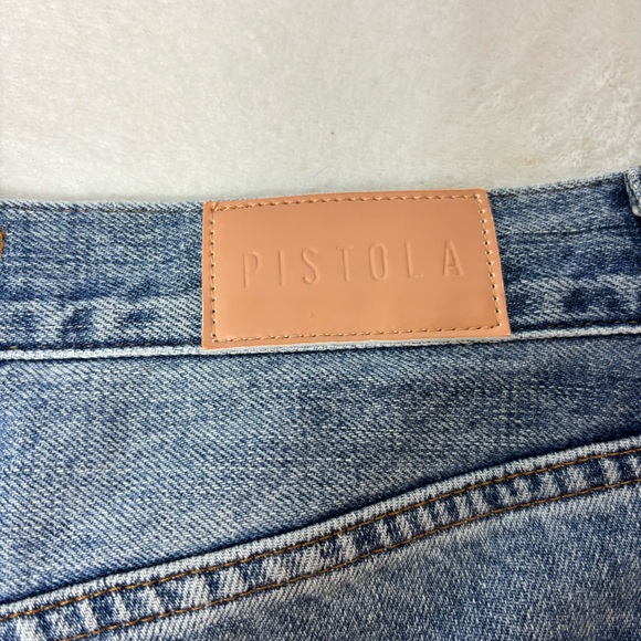 Pistola Blue Distressed Boyfriend Jeans Size 28 Style#P6626KEE-ATD‎ - Picture 5 of 13